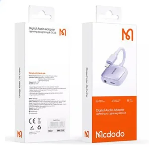 مبدل لایتنینگ به جک 3.5 میلیمتری /  USB-C مک دودو مدل CA-2741