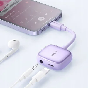 مبدل لایتنینگ به جک 3.5 میلیمتری /  USB-C مک دودو مدل CA-2741