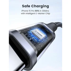 کابل تبدیل USB-C یوگرین مدل US316-70427 طول 1 متر