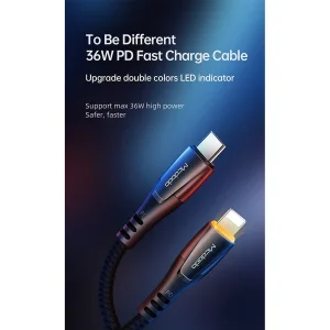 کابل USB-C به لایتنینگ مک دودو مدل CA_7650MCDO طول 1.2 متر