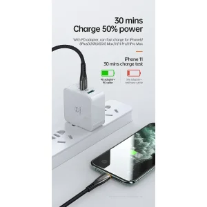 کابل USB-C به لایتنینگ مک دودو مدل CA_7650MCDO طول 1.2 متر
