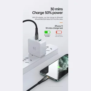 کابل USB-C به لایتنینگ مک دودو مدل CA_7650MCDO طول 1.2 متر