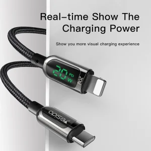 کابل تبدیل USB-C به لایتنینگ یسیدو مدل CA86 طول 1.2 متر
