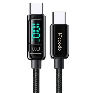 کابل USB-C مک دودو مدل Digital Pro 100W PD Fast Charge طول 1.2 متر