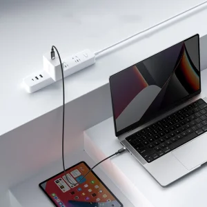 کابل USB-C یسیدو مدل AUTO POWER OFF CA160 60W طول 1.2 متر