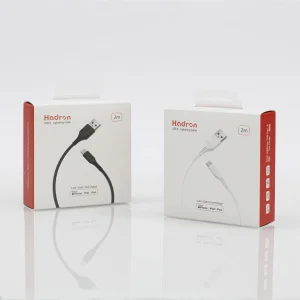 کابل تبدیل USB به لایتنینگ هادرون مدل HTC-A-L01L طول 2 متر