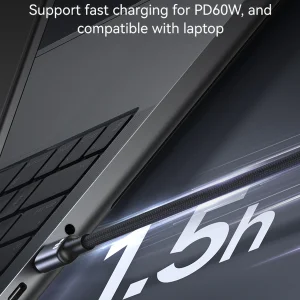 کابل USB-C یوسمز مدل SJ752-60W طول 1.2 متر