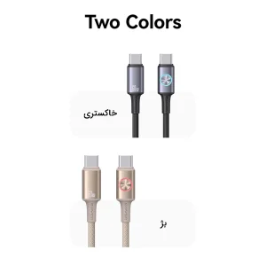 کابل USB-C یوسمز مدل SJ752-60W طول 1.2 متر