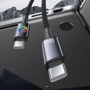 کابل USB-C یوسمز مدل SJ752-60W طول 1.2 متر