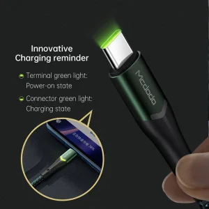 کابل تبدیل USB به USB-C مک دودو مدل CA-796 طول 1 متر