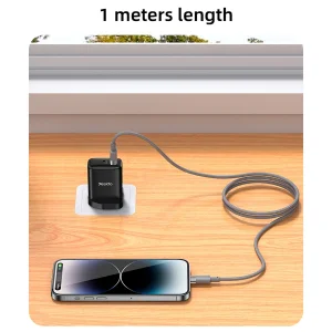 کابل تبدیل USB به USB-C یسیدو مدل MAGNETIC CA173 طول 1 متر