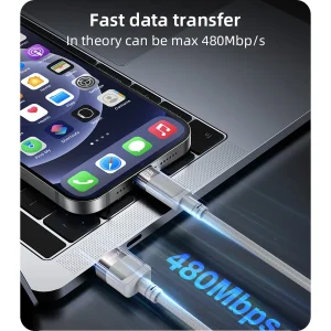 کابل تبدیل USB به USB-C یسیدو مدل MAGNETIC CA173 طول 1 متر
