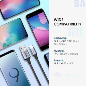 کابل تبدیل USB-C به USB یوگرین مدل US288-60126 طول 1 متر