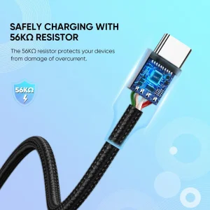 کابل تبدیل USB-C به USB یوگرین مدل US288-60126 طول 1 متر