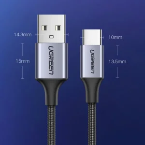 کابل تبدیل USB-C به USB یوگرین مدل US288-60126 طول 1 متر