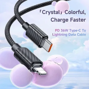 کابل تبدیل USB-C به لایتنینگ مک دودو مدل CA-366 طول 1.2 متر