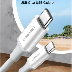 کابل USB-C یوگرین مدل US264-60520 طول 2 متر