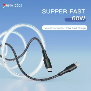کابل USB-C یسیدو مدل CA-100طول 1.2 متر
