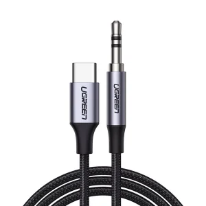 کابل تبدیل USB-C به جک 3.5mm یوگرین مدل CM450-20192 طول 1 متر