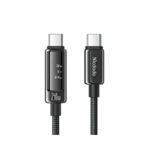 کابل  USB-C مک دودو مدل CA-8900 240W طول 1.2 متر