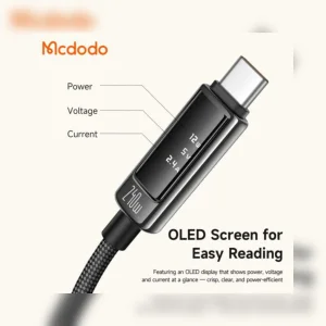 کابل  USB-C مک دودو مدل CA-8900 240W طول 1.2 متر