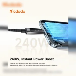 کابل  USB-C مک دودو مدل CA-8900 240W طول 1.2 متر