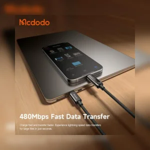 کابل  USB-C مک دودو مدل CA-8900 240W طول 1.2 متر