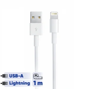 کابل تبدیل USB به لایتنینگ اپل طول 1 متر