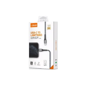 کابل تبدیل USB-C به لایتنینگ مدل LC111 طول 1 متر