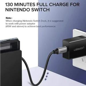 کابل تبدیل  USB-C  یوگرین مدل US161-50751 طول 1.5 متر