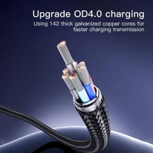 کابل تبدیل USB به لایتنینگ یسیدو مدل CA129L طول 1.2 متر