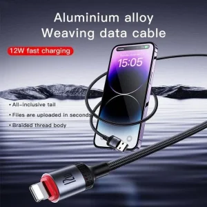 کابل تبدیل USB به لایتنینگ یسیدو مدل CA129L طول 1.2 متر