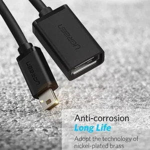 کابل Mini USB به USB 2.0 یوگرین مدل US249-10383
