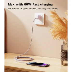 کابل  USB-C یسیدو  مدل CA163 طول 1.2 متر