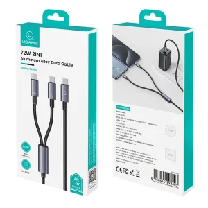 کابل تبدیل USB-C یوسمز مدل sj 740 طول 1.2متر