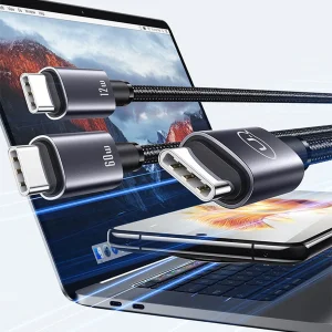 کابل تبدیل USB-C یوسمز مدل sj 740 طول 1.2متر