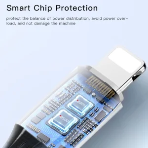 کابل تبدیل USB به لایتنینگ یسیدو مدل CA93 طول 1.2 متر