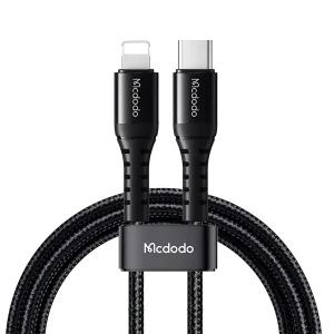 کابل تبدیل USB-C به لایتنینگ مک دودو مدل CA-563 طول 0.2 متر