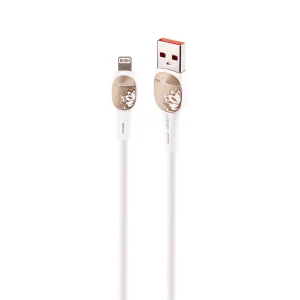 کابل تبدیل USB به لایتنینگ الدینیو مدل LS832 طول 2 متر