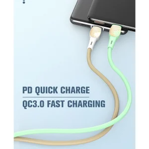 کابل تبدیل USB به لایتنینگ الدینیو مدل LS832 طول 2 متر