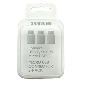 مبدل MicroUSB به USB-C سامسونگ مدل EE-GN930 بسته سه عددی