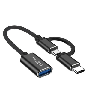 مبدل  OTG USB-C به microUSB یسیدو مدل GS02