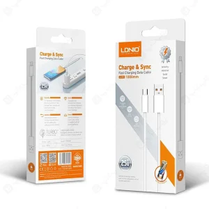کابل تبدیل USB به USB-C الدینیو مدل LS901 طول یک متر
