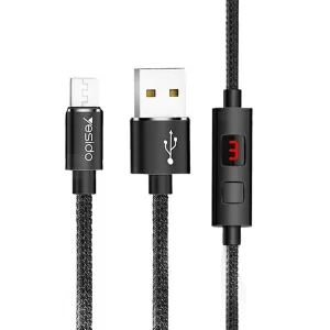 کابل تبدیل USB به microUSB یسیدو مدل CA-46 طول 1.2 متر
