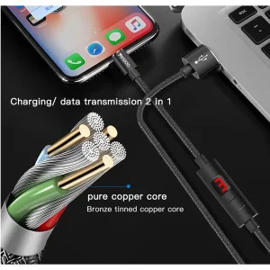 کابل تبدیل USB به microUSB یسیدو مدل CA-46 طول 1.2 متر