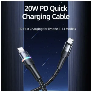 کابل تبدیل USB-C یوسمز مدل US-SJ537 طول 1.2 متر