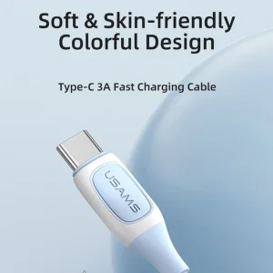 کابل تبدیل USB به USB-C یوسمز مدل US-SJ596 طول 1.2 متر