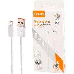 کابل تبدیل MicroUSB به USB الدینیو مدل LS901 طول 1 متر
