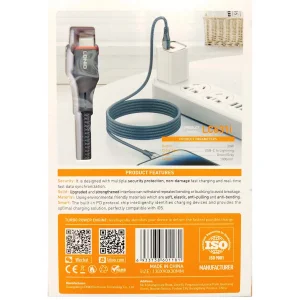 کابل تبدیل USB-C به لایتنینگ الدینیو مدل LC631i طول 1 متر