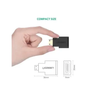 مبدل Mini HDMI به HDMI یوگرین مدل 20101